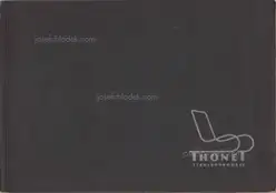 Thonet - Stahlrohrmöbel (Catalogue 1934)