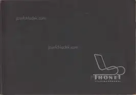 Thonet - Stahlrohrmöbel (Catalogue 1934)