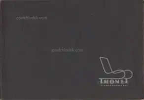 Thonet - Stahlrohrmöbel (Catalogue 1934)