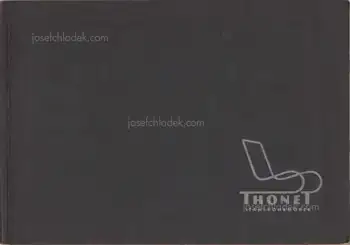Thonet - Stahlrohrmöbel (Catalogue 1934)