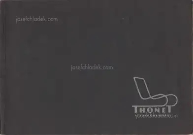 Cover of Thonet - Stahlrohrmöbel (Catalogue 1934)