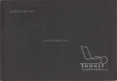 Thonet - Stahlrohrmöbel (Catalogue 1934)