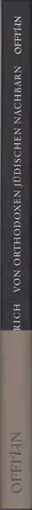 Book spine: Livio Piatti - Schtetl Zürich - Von orthodoxen jüdischen Nachbarn - Orthodox Jewish Neighbors