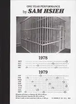 Tehching Hsieh - One Year Performance 1978–1979