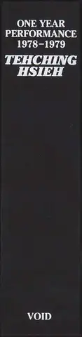 Tehching Hsieh - One Year Performance 1978–1979