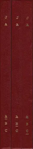 Book spine: Jerker Andersson - ABC Diary - Animal, Building & Car Diary