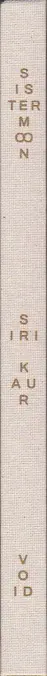 Book spine: Siri Kaur - Sistermoon