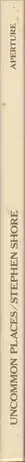 Book spine: Stephen Shore - Uncommon Places