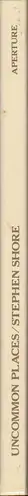 Book spine: Stephen Shore - Uncommon Places