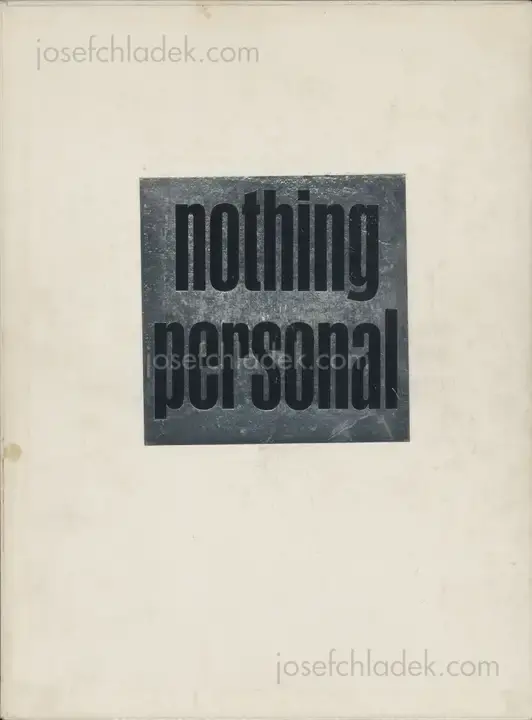 Cover of Richard Avedon - Nothing Personal