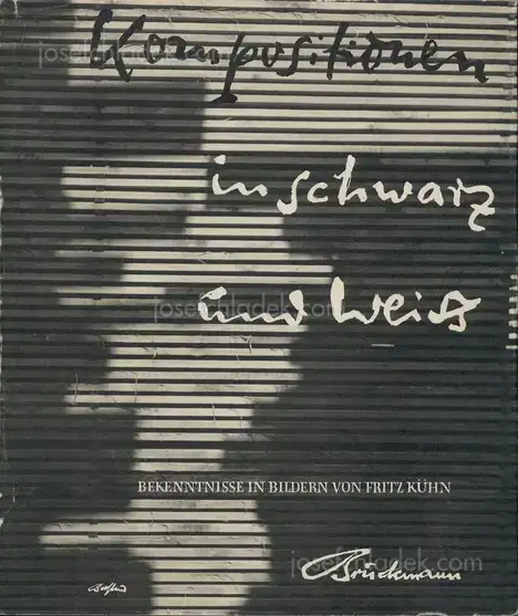 Cover of Fritz Kühn - Kompositionen in Schwarz und Weiß
