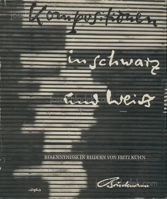 Cover of Fritz Kühn - Kompositionen in Schwarz und Weiß