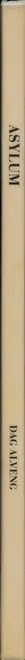 Book spine: Dag Alveng - Asylum