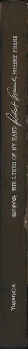 Book spine: Robert Frank - The Lines of My Hand