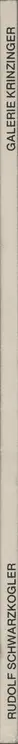 Book spine: Rudolf Schwarzkogler - Exhibition Catalogue