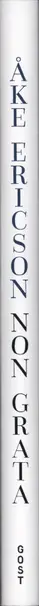 Book spine: Åke Ericson - Non Grata