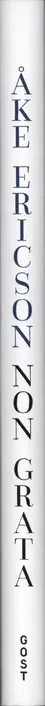 Book spine: Åke Ericson - Non Grata
