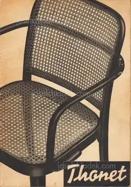 Cover of Thonet Katalog „Thonet-Mundus“ Nr. 3404
