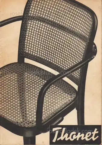 Cover of Thonet Katalog „Thonet-Mundus“ Nr. 3404