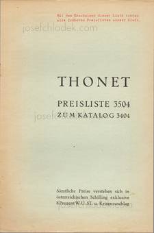  Thonet - Katalog „Thonet-Mundus“ Nr. 3404 ((c) jc)