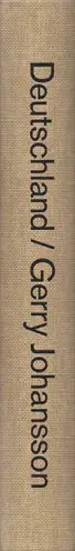 Book spine: Gerry Johansson - Deutschland