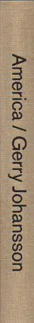 Book spine: Gerry Johansson - Amerika