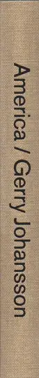 Book spine: Gerry Johansson - Amerika