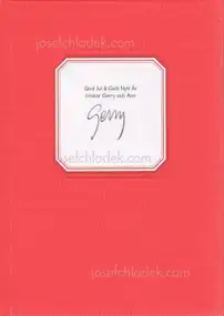 Cover of Gerry Johansson - God Jul & Gott Nytt Ar 