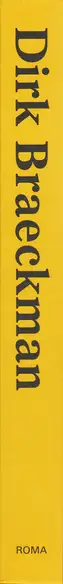 Book spine: Dirk Braeckman - Dirk Braeckman