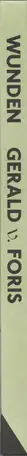 Book spine: Gerald von Foris - Wunden