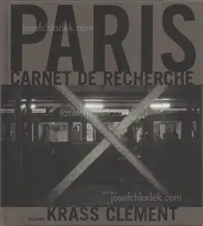 Cover of Krass Clement - Paris Carnet de Recherche