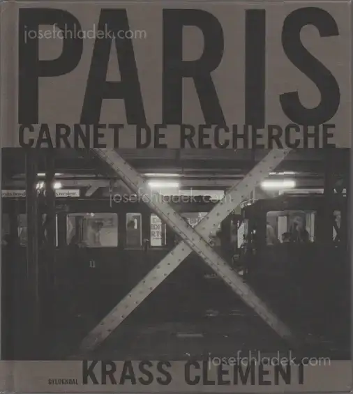 Cover of Krass Clement - Paris Carnet de Recherche