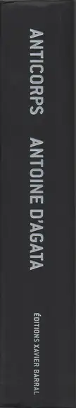 Book spine: Antoine D'Agata - ANTICORPS