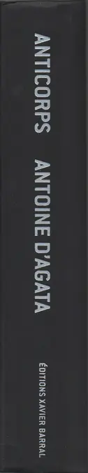 Book spine: Antoine D'Agata - ANTICORPS