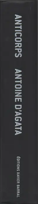 Book spine: Antoine D'Agata - ANTICORPS