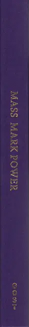 Book spine: Mark Power - Mass