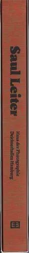 Book spine: Saul Leiter - Retrospektive