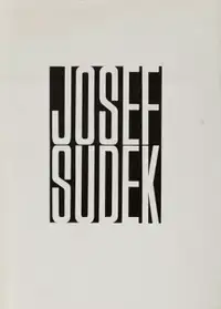 Josef Sudek - Fotografie