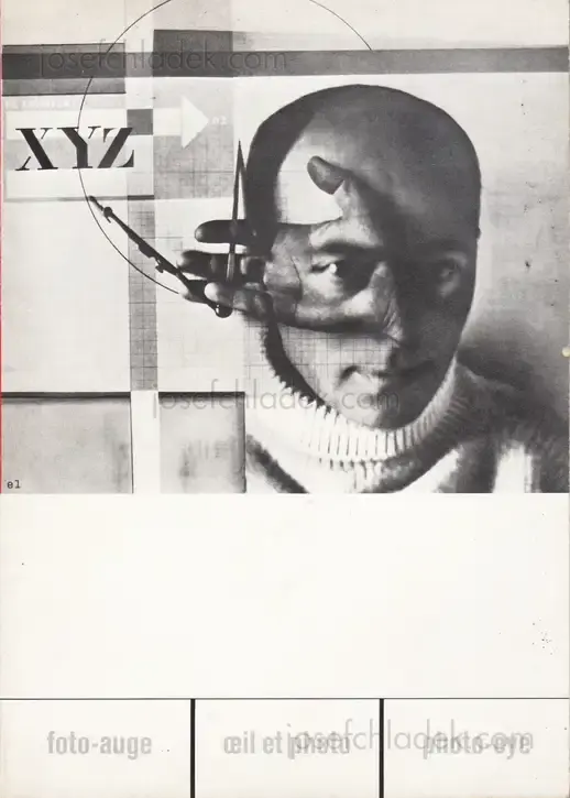 Cover of Franz Roh & Jan Tschichold - Foto-auge 76 fotos der zeit / oeil et photo 76 photographies de notre temps / photo-eye 76 photos of the period