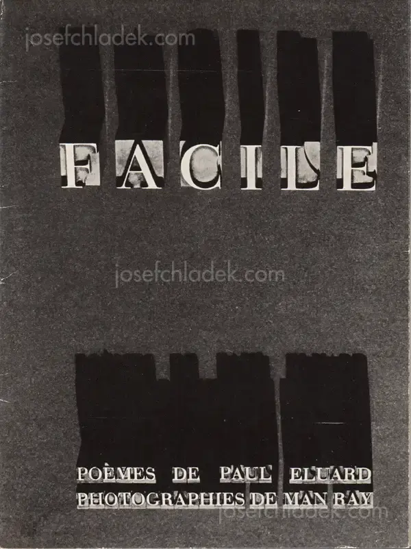Cover of Paul Eluard, Man Ray - Facile