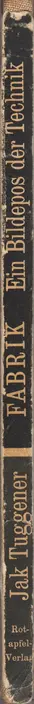 Book spine: Jakob Tuggener - Fabrik