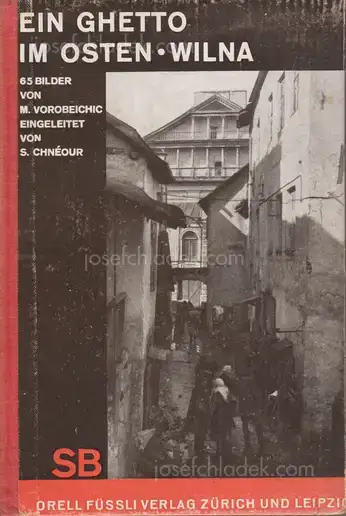 Cover of Moses (Moi Ver) Vorobeichic - Ein Ghetto Im Osten - Wilna