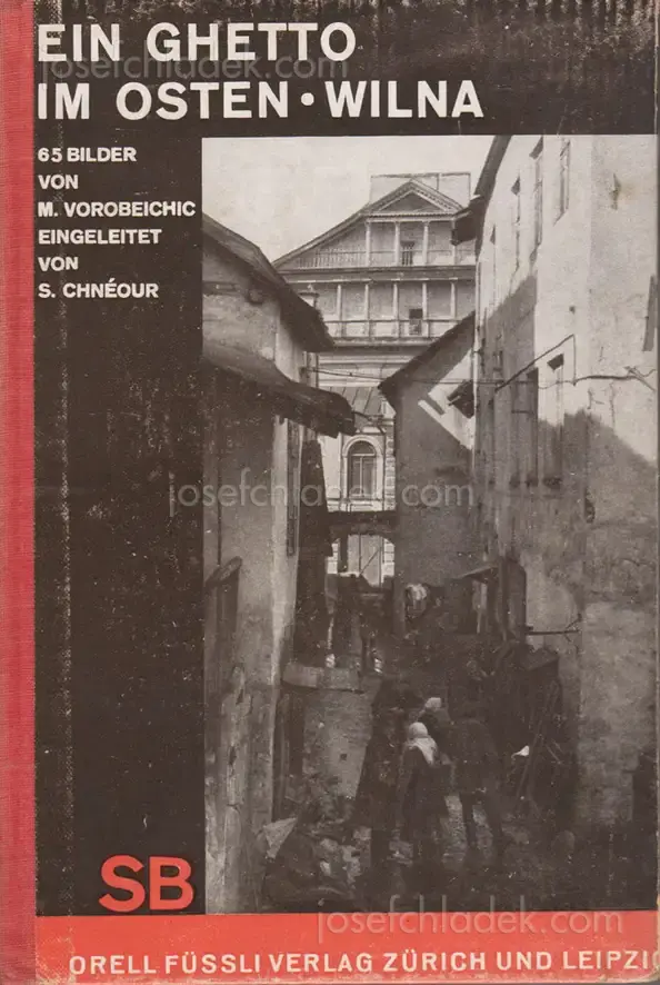 Cover of Moses (Moi Ver) Vorobeichic - Ein Ghetto Im Osten - Wilna