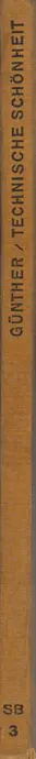 Book spine: Hanns Günther - Technische Schönheit
