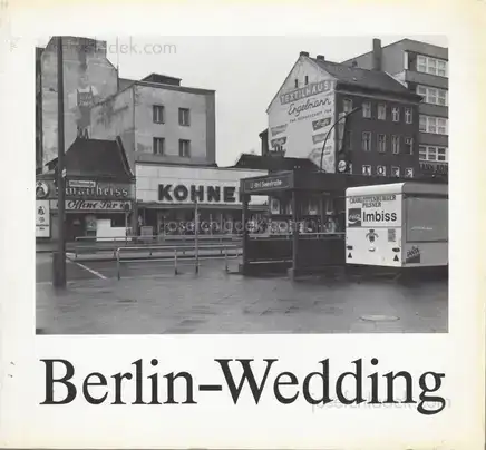 Cover of Michael Schmidt - Berlin - Wedding