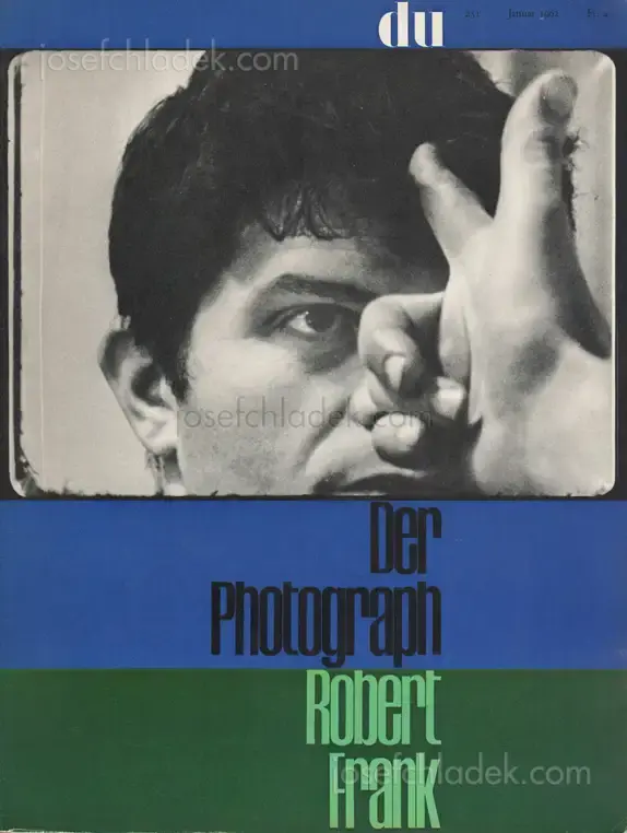Cover of Robert Frank - Der Photograph Robert Frank