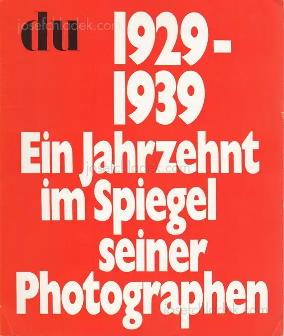 Cover of Manuel und Dr. Willy Rotzler (Hrsg.) Gasser - 1929-1939. Ein Jahrzehnt im Spiegel seiner Photographen