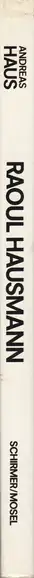 Book spine: Raoul Hausmann - Raoul Hausmann Kamerafotografien 1927-1957