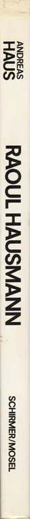 Book spine: Raoul Hausmann - Raoul Hausmann Kamerafotografien 1927-1957