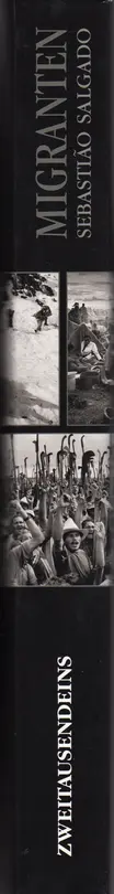 Book spine: Sebastião Salgado - Migranten